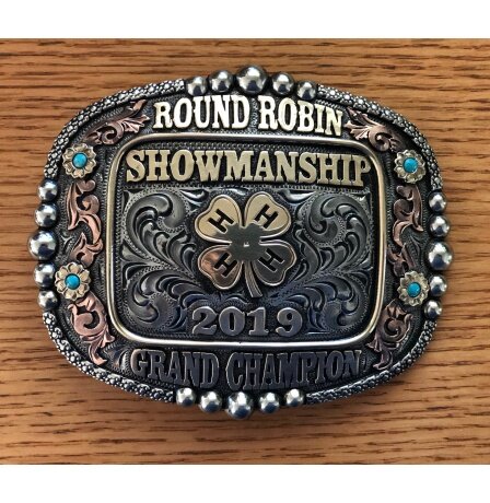Custom Buckle #78 — Dale Chavez Saddlery